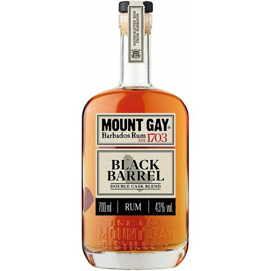 Mount Gay Black Barrel Double Cask Blend Rum 43% ABV (70cl)