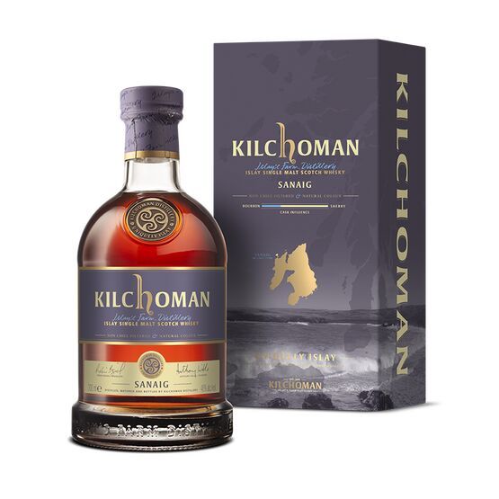 Kilchoman Sanaig Whisky 46% ABV (70cl)