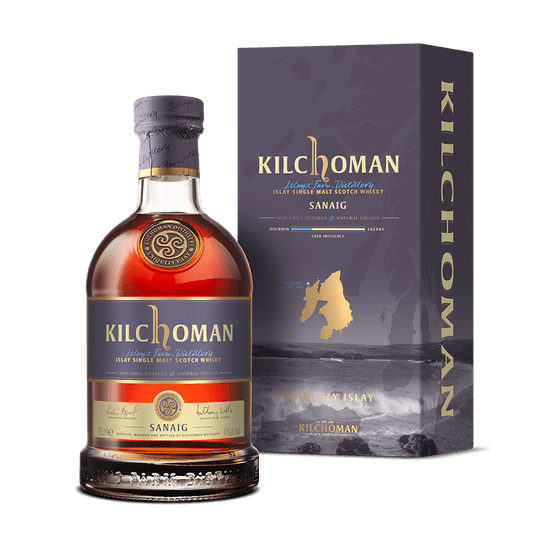 Kilchoman Sanaig Whisky 46% ABV (70cl)