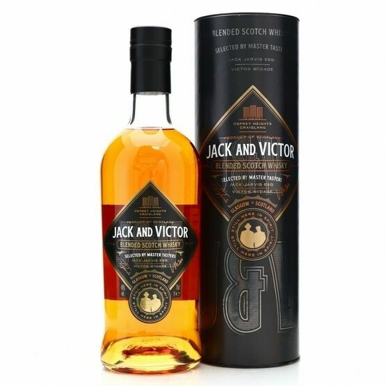 Jack &amp; Victor Blended Whisky 40% ABV (70cl)