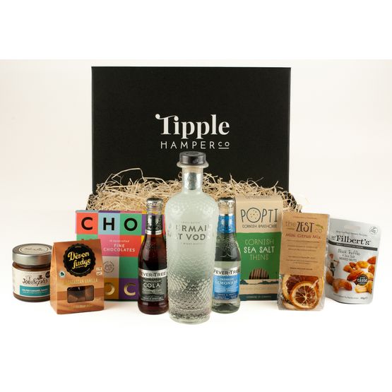 Mermaid Salt Vodka &amp; Snacks Hamper - 40% ABV