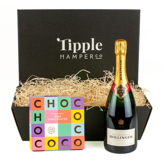 Champagne &amp; Chocolate Hamper - 12% ABV