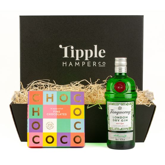 Tanqueray Gin &amp; Chocolate Hamper - 41.3% ABV