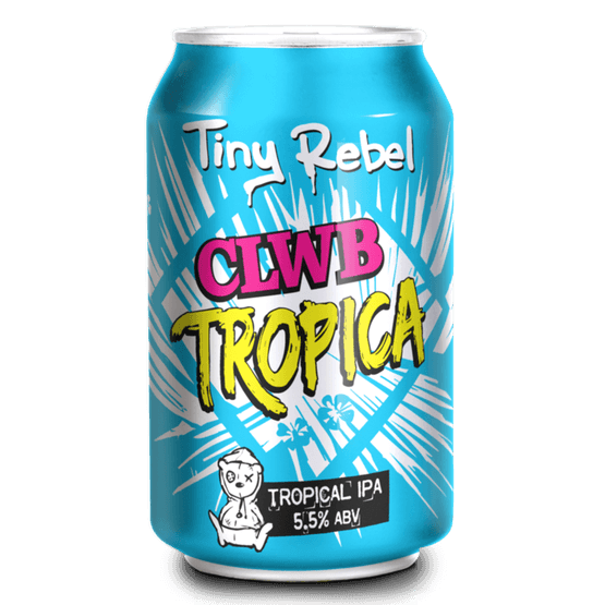 Tiny Rebel Brewing Clwb Tropica IPA 5.5% ABV (330ml)