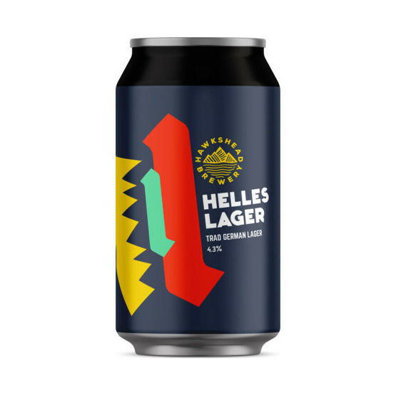 Hawkshead Brewery Helles Lager 4.3% ABV (330ml)