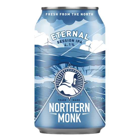 Northern Monk Brew Eternal IPA 4.1% ABV (330ml)