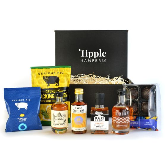 Artisan Rum &amp; Snacks Hamper