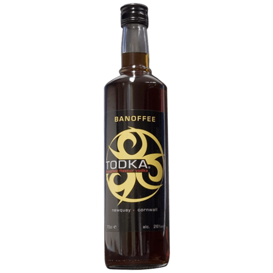 Todka - Banoffee Vodka - Banana Flavoured Spirit (70cl, 26%)