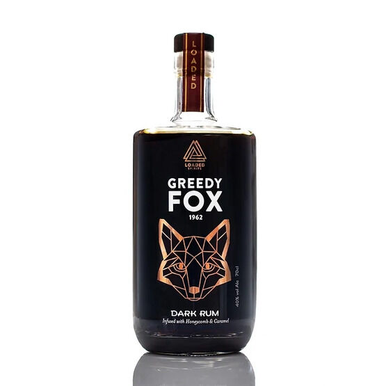 Greedy Fox Honeycomb and Caramel Rum (70cl) 40%