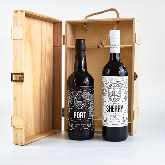 Port of Leith - Oloroso Sherry &amp; Reserve Tawny Port Gift Box
