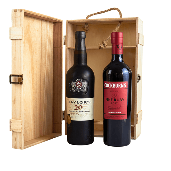 Taylor's 20 Year Old Port &amp; Cockburns Fine Ruby Port Gift Box