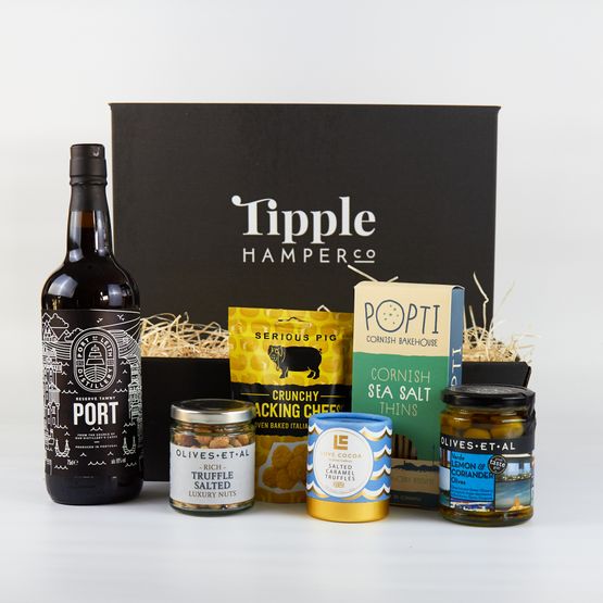 Port of Leith - Reserve Tawny Port &amp; Nibbles Hamper