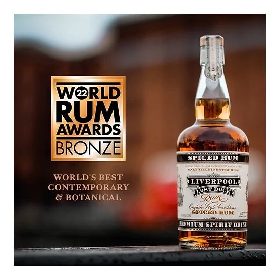 Liverpool Lost Dock Spiced Rum (70cl) 37.5%