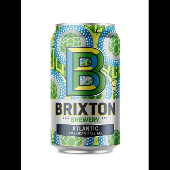 Brixton Atlantic American Pale Ale 5.4% ABV (330ml Can)