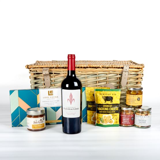 Chateau Fleur de Lisse Saint Emilion Grand Cru Red Wine Luxury Hamper