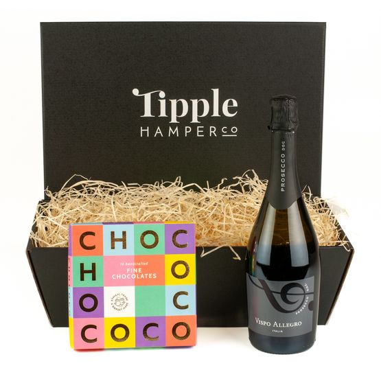 Vispo Allegra Prosecco &amp; Luxury Chocolate Hamper