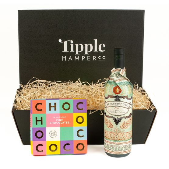 Casa Vinicola Botter Appassimento di Puglia Red Wine &amp; Luxury Chocolate Hamper
