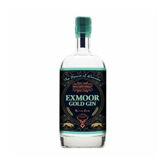 Wicked Wolf Exmoor Gold Gin 42% ABV (70cl)