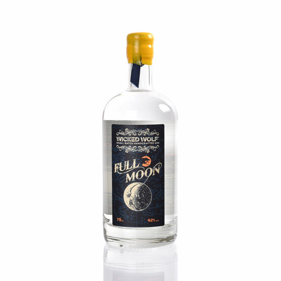 Wicked Wolf Full Moon Gin 42% ABV (70cl)