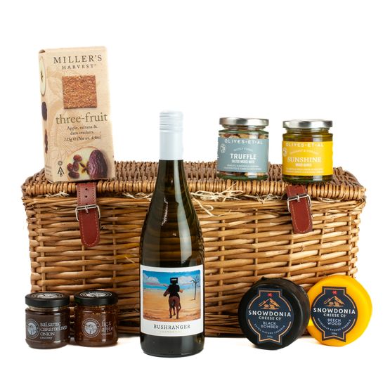 Bushranger Chardonnay, Cheese &amp; Nibbles Hamper