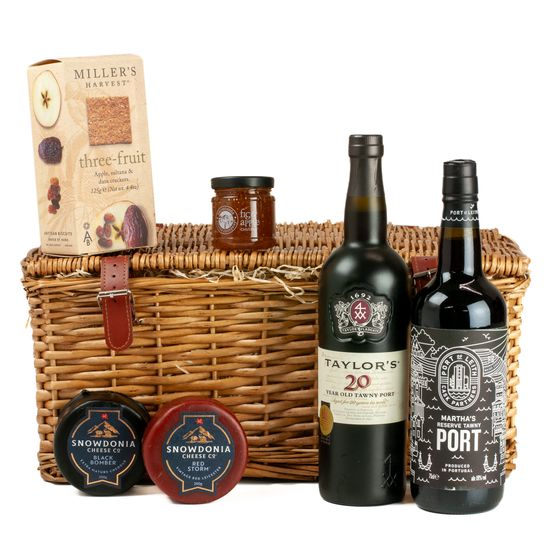 Port Lover, Cheese &amp; Nibbles Hamper