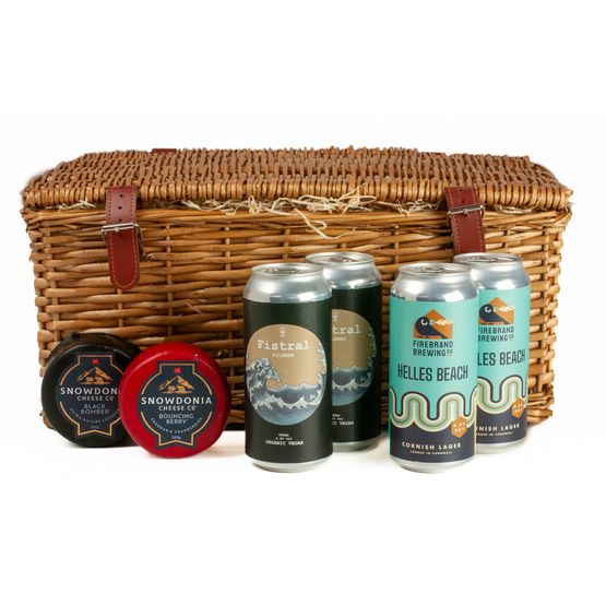 Cornish Craft Beer &amp; Artisan Cheese Hamper