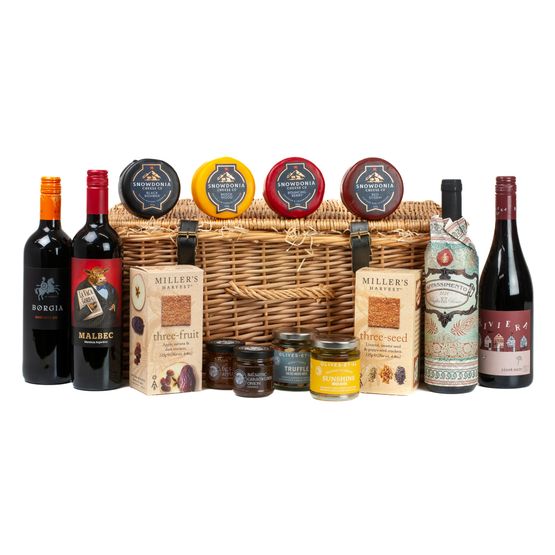 Ultimate Red Wine, Cheese &amp; Nibbles Hamper
