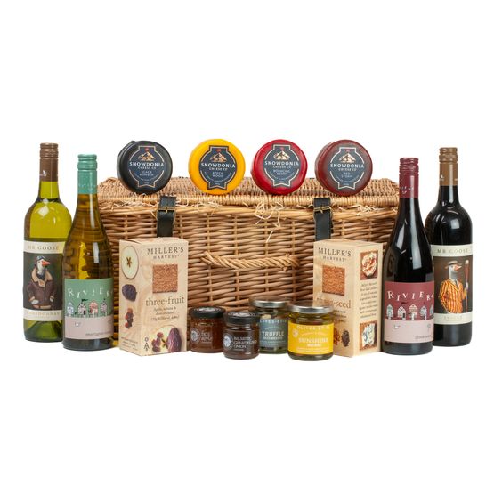 Ultimate Mixed Wine, Cheese &amp; Nibbles Hamper