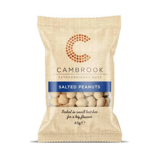 Cambrook Baked Salted Peanuts (45g)