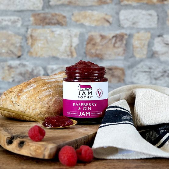 Gin Bothy Raspberry &amp; Gin Jam (227g)