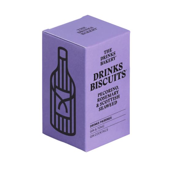The Drinks Bakery, Pecorino Rosemary &amp; Seaweed Biscuits (36g)