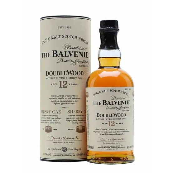 Balvenie 12 Year Old Doublewood Single Scotch Whisky (70cl)