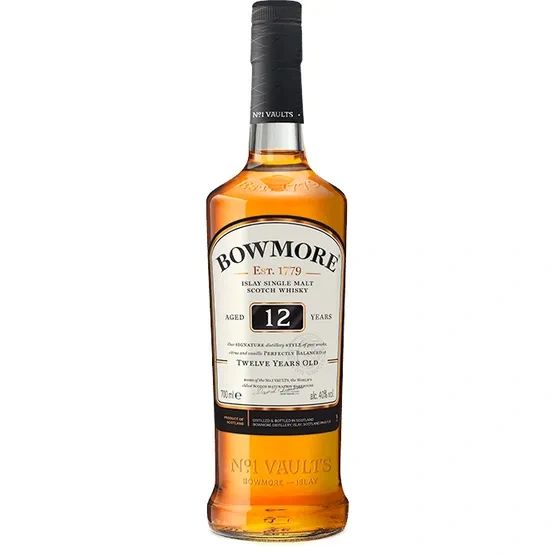 Bowmore 12 Year Old Single Malt Scotch Whisky (70cl)
