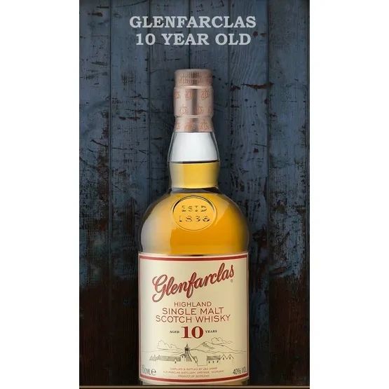 Glenfarclas 10 Year Old Whisky (70cl)