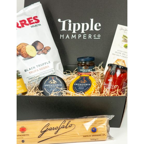 The White Wine, Cheese & Nibbles Hamper from £81.70