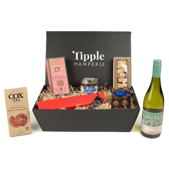 The White Wine &amp; Chocolate Hamper