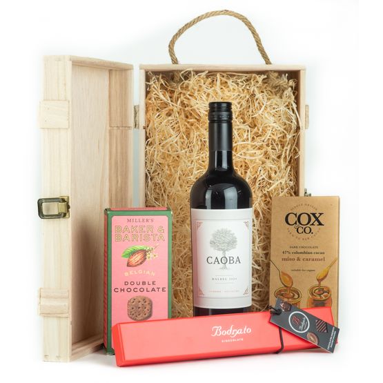 The Red Wine &amp; Sweet Treats Gift Box