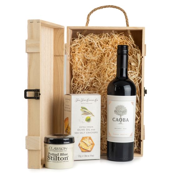 Malbec Red Wine &amp; Stilton Hamper