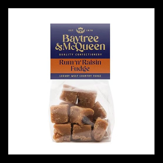 Rum n' Raisin Fudge (175g)