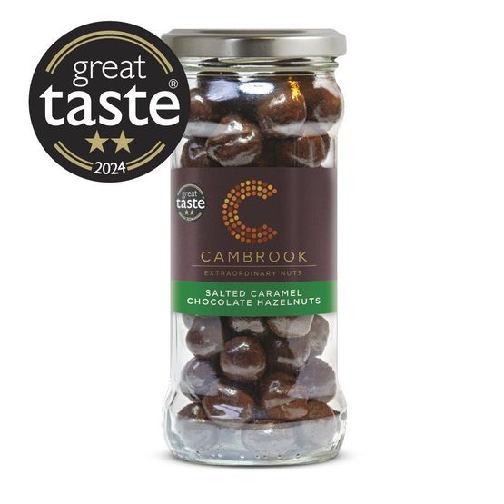 Cambrook Salted Caramel Chocolate Hazelnuts (200g)