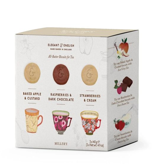 Elegant and English All Butter Biscuits for Tea (420g)
