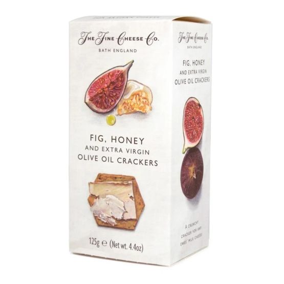 Fig, Honey and Extra Virgin Olive Oil Crackers (125g)