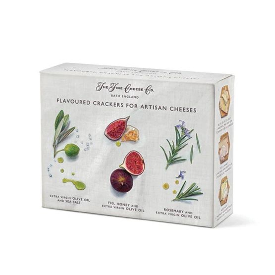 Flavoured Crackers Selection Box for Artisan Cheese (375)