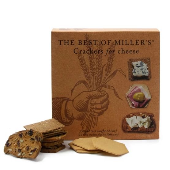 The Best of Millers Crackers for Cheese (250g)