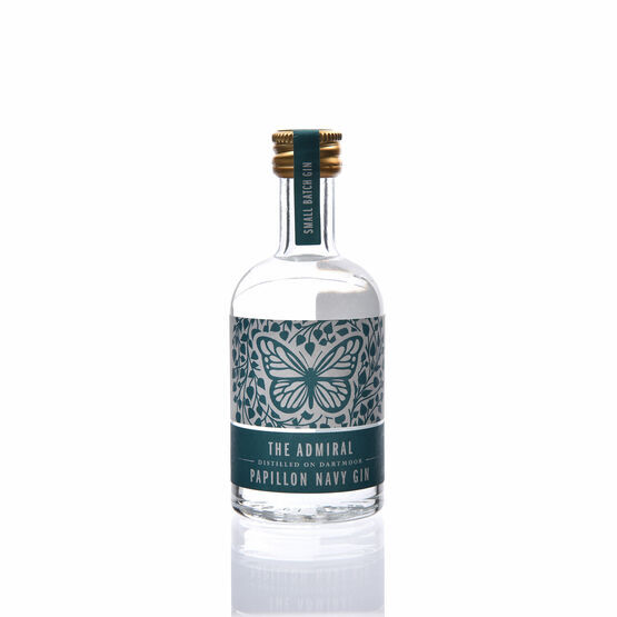 Papillon Navy Gin The Admiral Miniature 57% ABV (5cl)