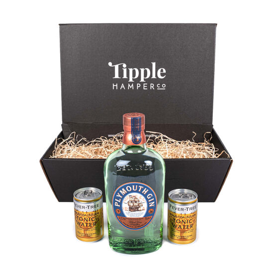 Classic Plymouth Gin & Tonic Gift Set Hamper - 41.2% ABV