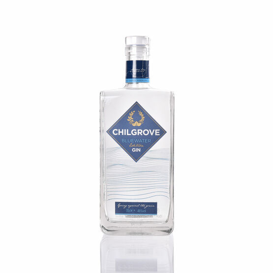 Chilgrove Bluewater Edition Gin 46% ABV (70cl)