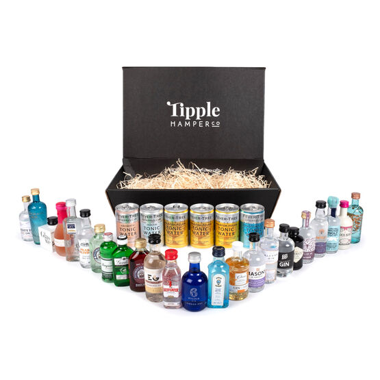 The Expert - Miniature Gin Selection Tasting Hamper - 57% ABV