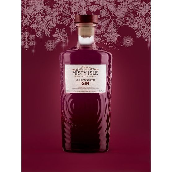 Misty Isle Mulled Christmas Gin 41.5% ABV (70cl)