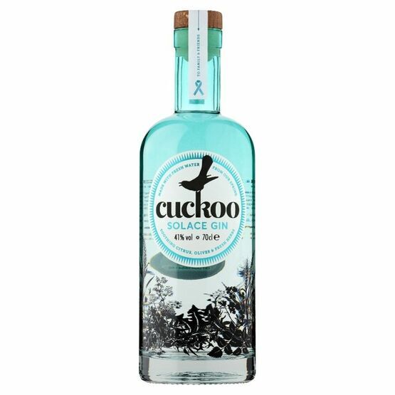 Cuckoo Solace Gin 41% ABV (70cl)